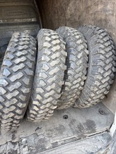4x MICHELIN 7.50 R16 116N 4X4 O/R XZL Dot 24,23,22,20 No Repairs 11mm 7.50x16