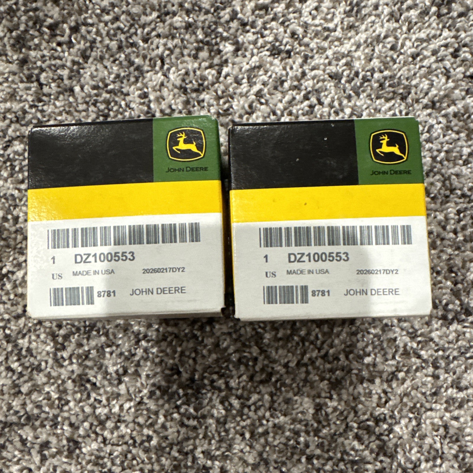 John Deere Dz100553 Thermostat Qty 2