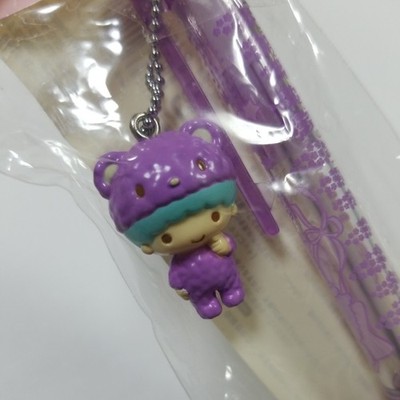 Lavender Bear Kawaii Local Little Twin Stars Kiki and Lala Sanrio Pencil Case