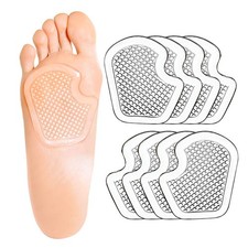 Metatarsal Pads 8 Count Gel Cushions, Ball of Foot Cushion Protect and Reliev...