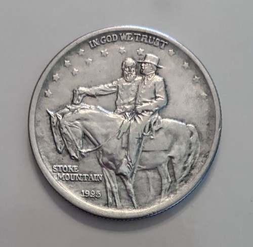 1925 Stone Mountain Half Dollar schöne höhere Qualität keine Reserve 5 Tage kostenloser Versand 21