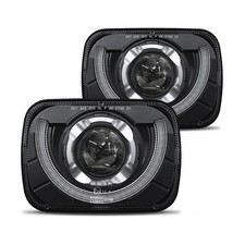 HWSTAR 2026 2000 Bright 5x7 7x6 H6054 Led Headlights Compatible w/Jeep Wrang...
