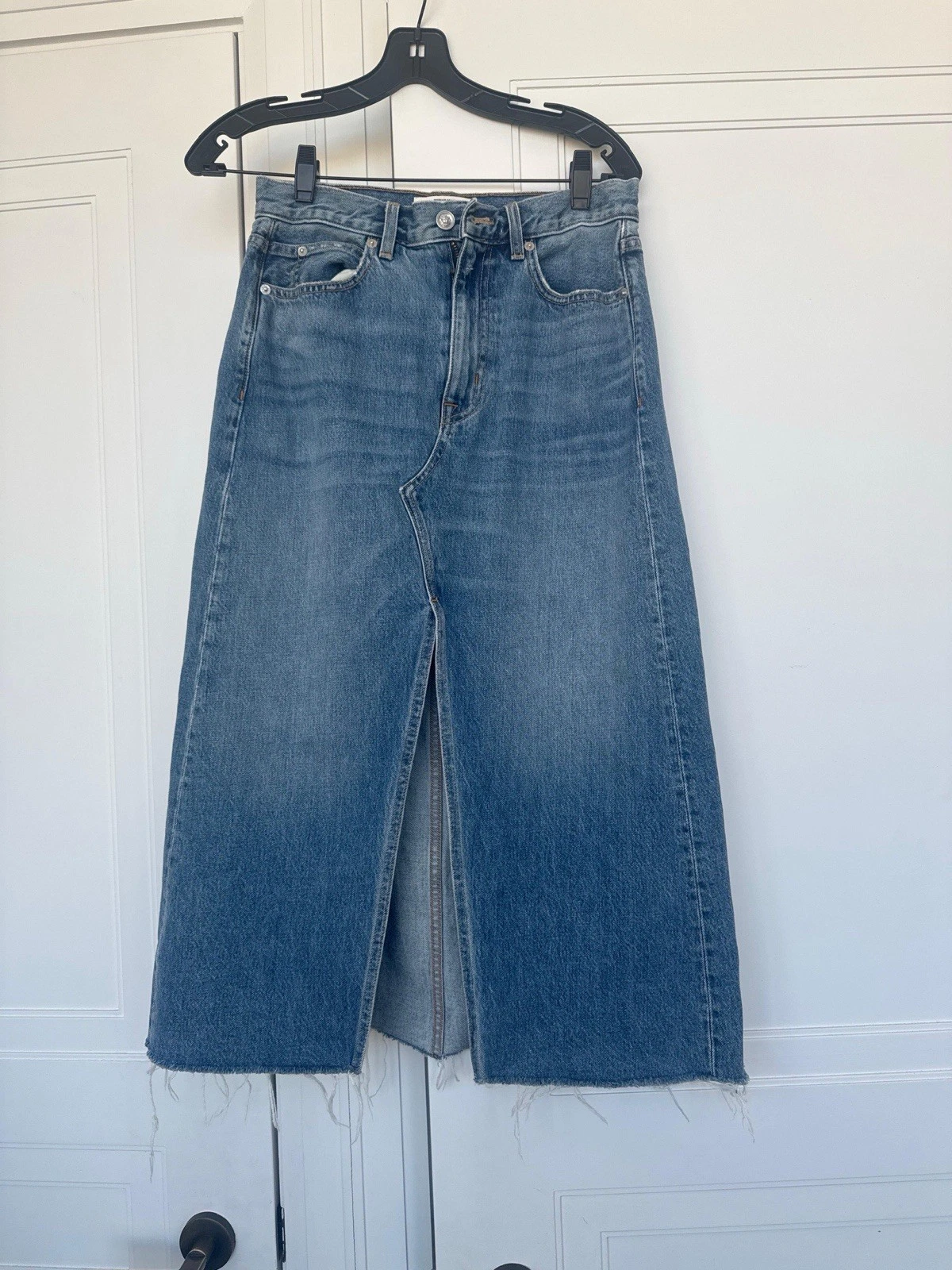 Slvrlake Premium Denim Maxinskirt Size 25