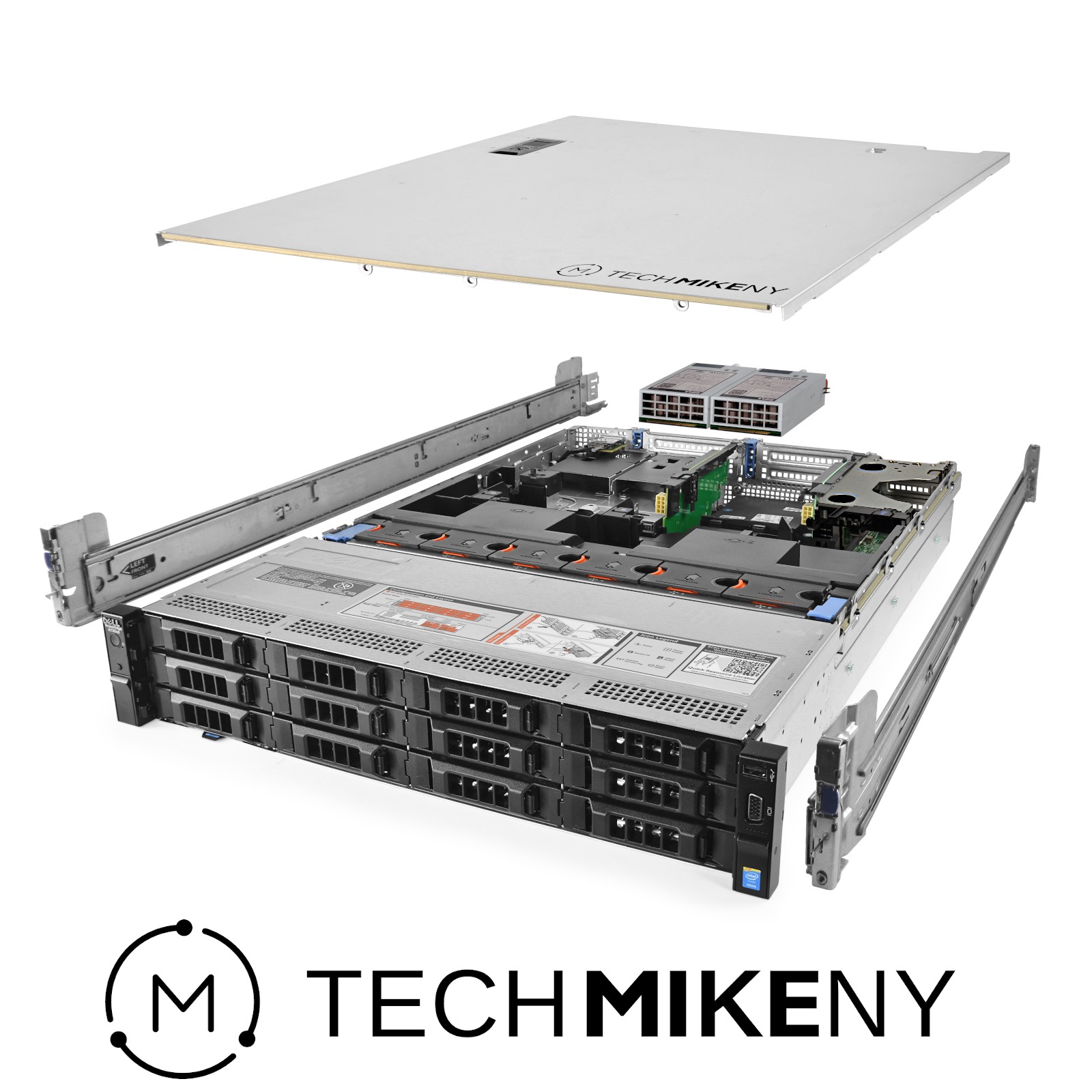 Dell PowerEdge R730xd Server 12-Bay LFF 2.20Ghz 24-Core 96GB RAM 14x Caddies. Available Now for $1038.95