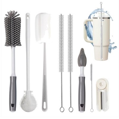 8-Piece Water Bottle Cleaner Set: 4-in-1 Brush Kit for Stanley & Hydro Flask