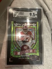 2021 Panini Prizm  - Crusade Jaylen Waddle #169 Neon Green Circles Prizm /5