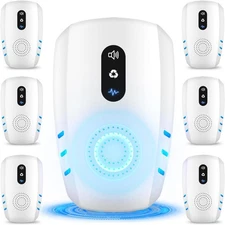 2025 Upgraded Ultrasonic Pest Repellent Indoor Insect Repeller  Pest Control Re