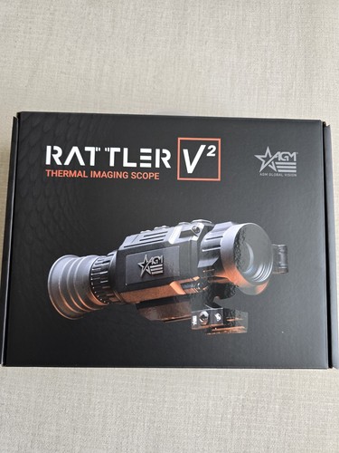 AGM Rattler V2 19-256 Thermal Rifle Scope 256x192 / 12um 19mm ...