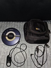 Sony D-EJ100 Walkman Blue Portable CD Player G-Protection  OEM Remote - Tested