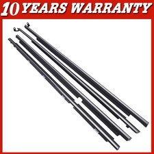 4pcs Door Belt Molding Weatherstrip Set For Toyota Corolla 1995 1996-2001 2002