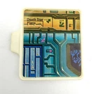 Star Wars 1978 Kenner R2-D2 12 in. Series Blue Death Star Plans Part Accessory💥