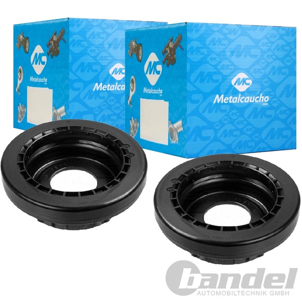 2X Metalcaucho WÄLzlager Federbeinlager Domlager Vorne Passend FüR Ford Mondeo T-image