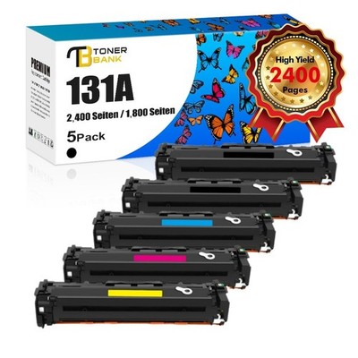 5 XXL TONER für HP LaserJet Pro 200 Color M251n M251nw M276n M276nw 131X 131A