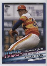 2020 Topps Decades Best Series 2 Pitchers Blue Nolan Ryan #DB-65 HOF 1h31