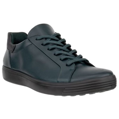 ECCO Men's Soft 7 Easy Slip On Lace Sneaker Sea Tangle Black EU 41 Size 7 - 7.5
