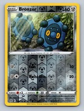 Bronzor 129/192 Common Rebel Clash Reverse Holo NM Harada Free Shipping QQ-07-71