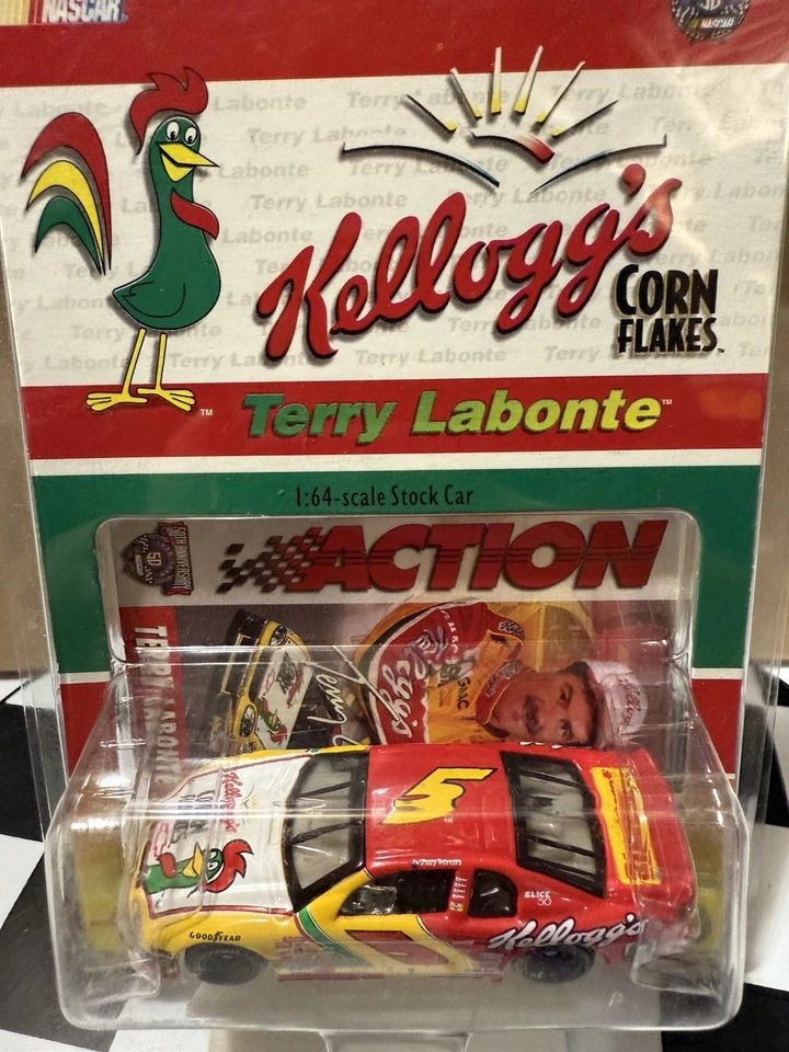 Terry Labonte #5 Kellogg’s 1998 Acción 1/64 Nascar Diecast Foto 3 de 4