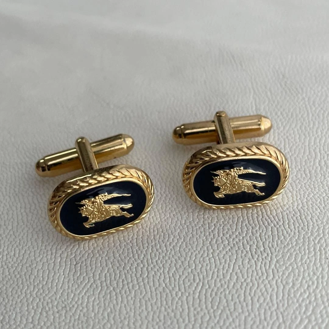 Burberry Gold Cufflinks for Men for sale | eBay