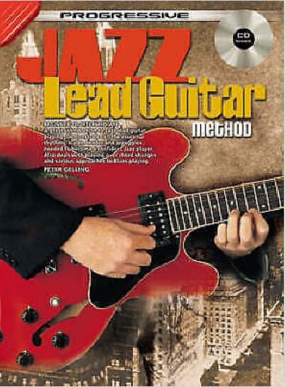 Learn How To Play Guitar Progressive Jazz Lead Guitar Method Tutor Book CD - K7'