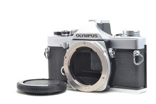 MINT / Meter OK Olympus OM-1 35mm SLR Film Camera Silver Body from Japan 8012