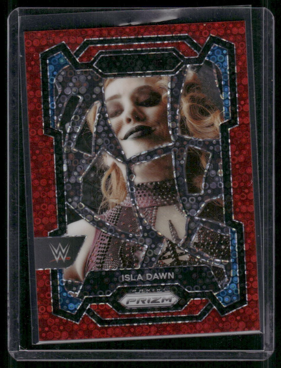 ISLA DAWN 2024 Panini Prizm WWE Under Card Red Prizm #D /99