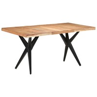Esstisch 160X80X76 Cm Massivholz Akazie