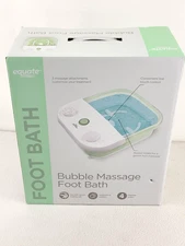 Equate Toe Touch Control Bubble Massage Foot Bath