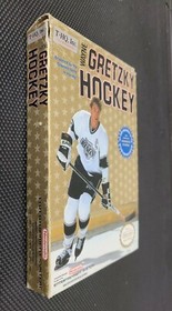 Wayne Gretzky Hockey (Nintendo) NES (Rare White Uniform Variant) Tested & Works!
