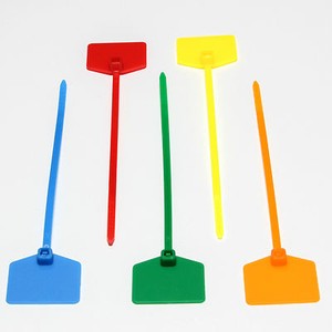 200x Kabelbinder Mit Beschriftungsfeld - 2,5x100mm Transparent Selbstsichernd