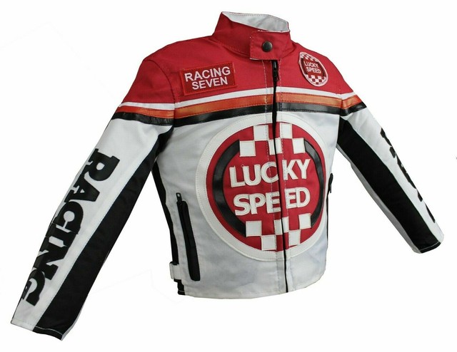 Kinder Motorradjacke Bikerjacke Racing Winddicht Quad Moto Biker Rocker Jacke Kinder Motorradjacke Bikerjacke Racing Winddicht Quad Moto Biker Rocker Jacke