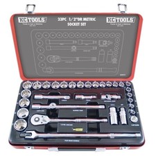 KC Tools Socket Set 33 Piece 1/2" DR METRIC A13173 BRAND NEW SNAP-ON KINCROME