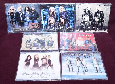 7x CD Single Vanilla Ninja Unplugged Blue Tattoo Cool Vibes Tough Enough # MY26