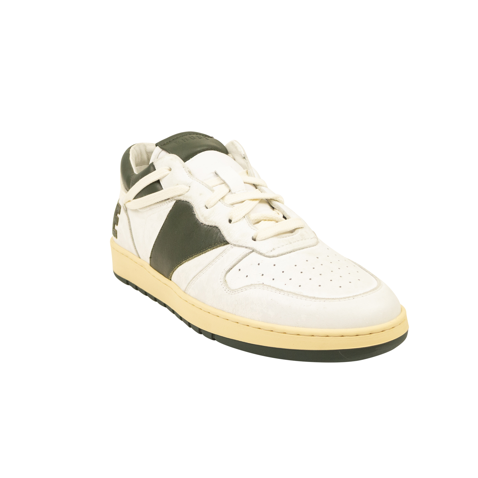 Кроссовки с низким верхом NIB Rhude WHITE/FOREST RHECESS, размер 8 $505