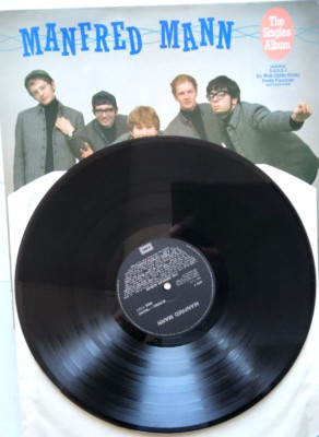 Manfred Mann   The Singles Album 1986 LP Album vinyl record, mono