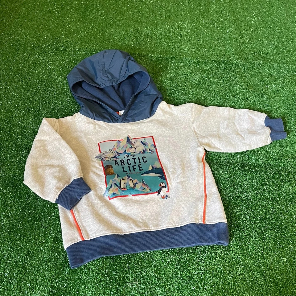 Lote de 2 Pantalones Cortos Whooli Chen x H&M Sudadera con Capucha y Guess Jeans Ropa para Niños Talla 3 Foto 2 de 4