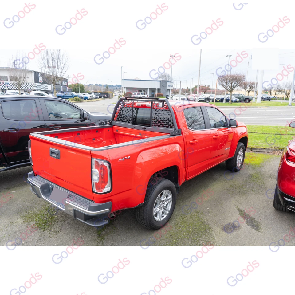 Barra antivuelco para GMC Canyon barra de luz LED y punto de luz perseguidor rack para dolor de cabeza Foto 2 de 4