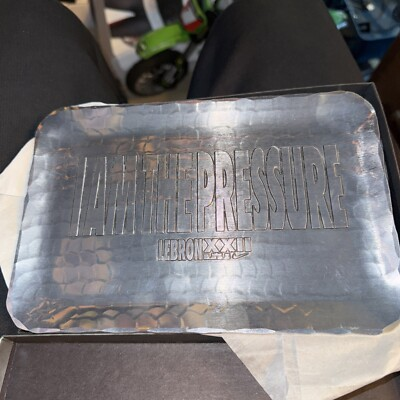 #ad #ad Nike Lebron James I Am The Pressure XXII Shoelery Tray Very Rare $60.00