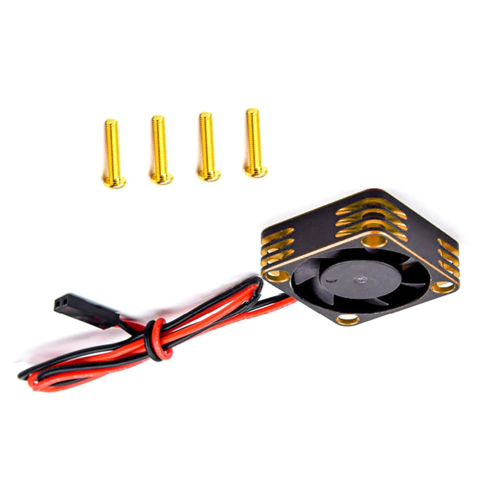 Frame Heatsink Cooling Fan Heat for 540 550 Brushless Motor RC Car Replace Parts