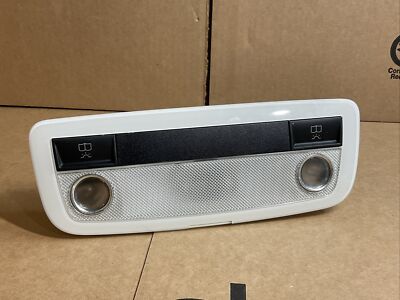 08-14 Mercedes W204 C250 C350 Rear Overhead Dome Light Black 2048204901 OEM