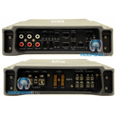 HERTZ HCP4 AMP 4 CHANNEL 760W COMPONENT SPEAKERS CLASS AB CAR