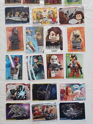 Lego Star Wars Trading Card Game Series 4 Lot Of 32 Unique Cards