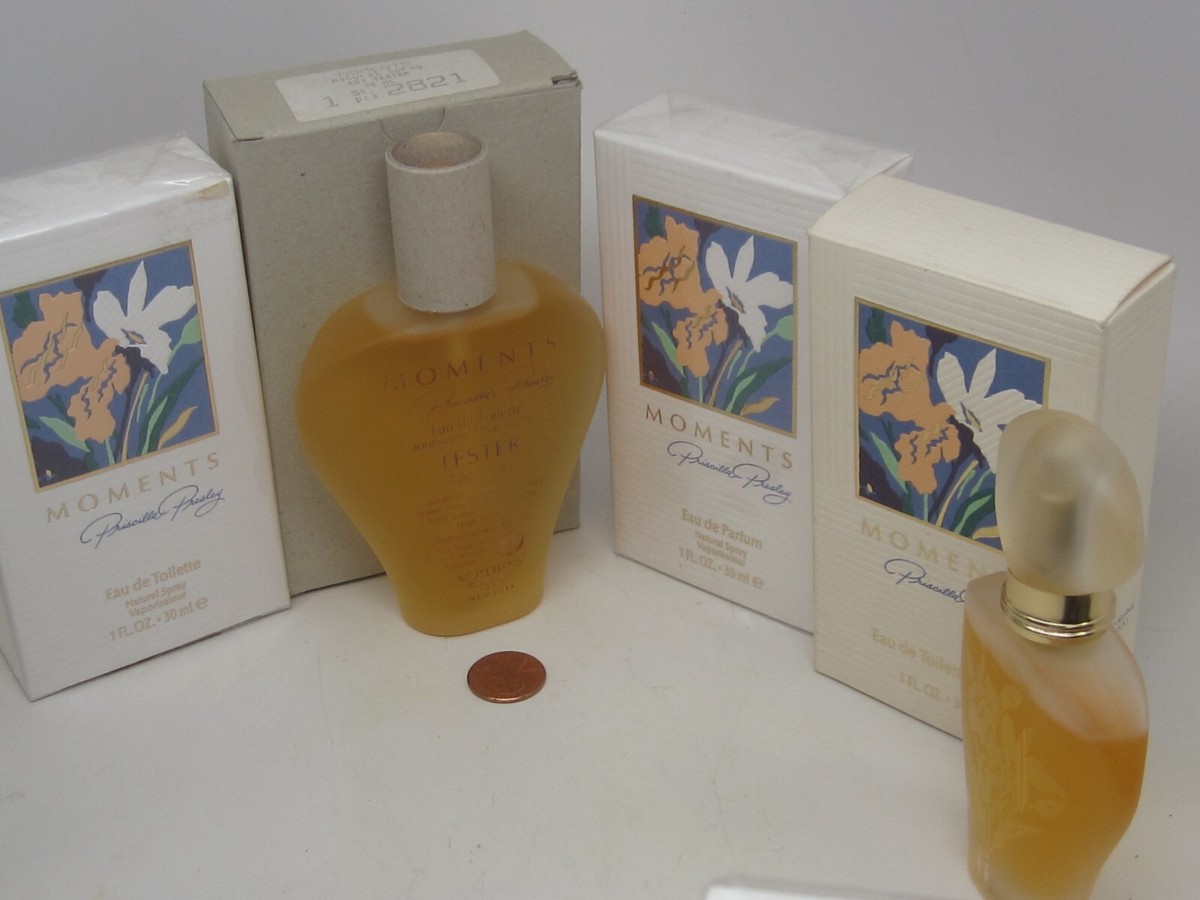 MOMENTS PRISCILLA PRESLEY EAU DE TOILETTE or EAU DE PARFUM RARE