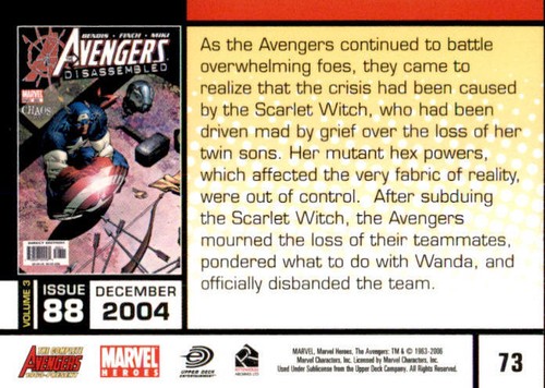 Complete Avengers 1963-Present 06 Rittenhouse Complete Your Set You Pick Marvel - Picture 147 of 163