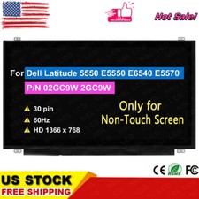 for Dell Latitude 5550 E5550 LCD HD 1366x768 30 pin 60Hz 15.6" Non-Touch Screen
