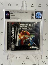 Iron Man X-O Manowar in Heavy Metal Sealed - PS1 - WATA 9.6, B+ - Pop 1 of 3