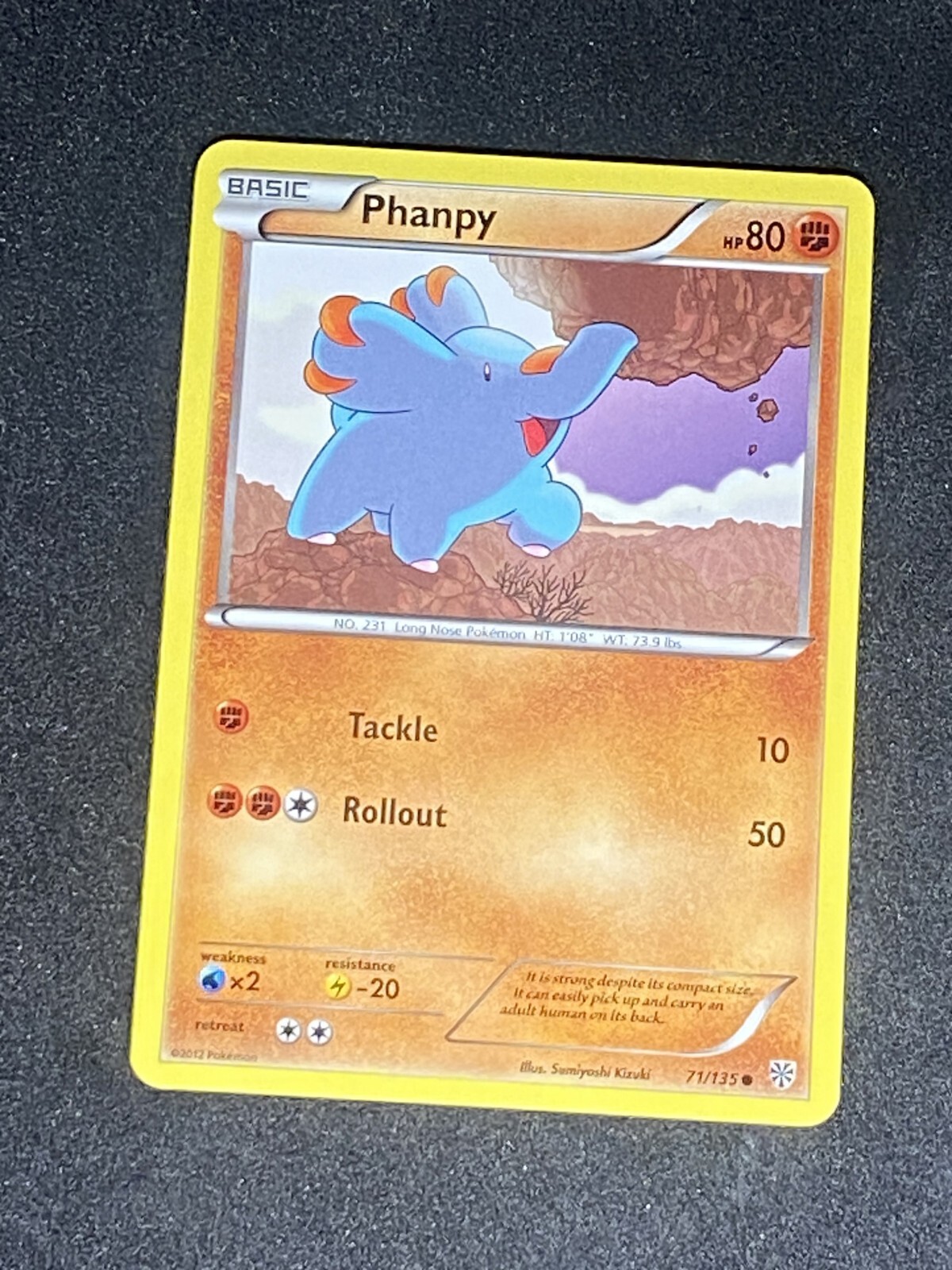 NM Phanpy 71/135 Plasma Storm Regular
