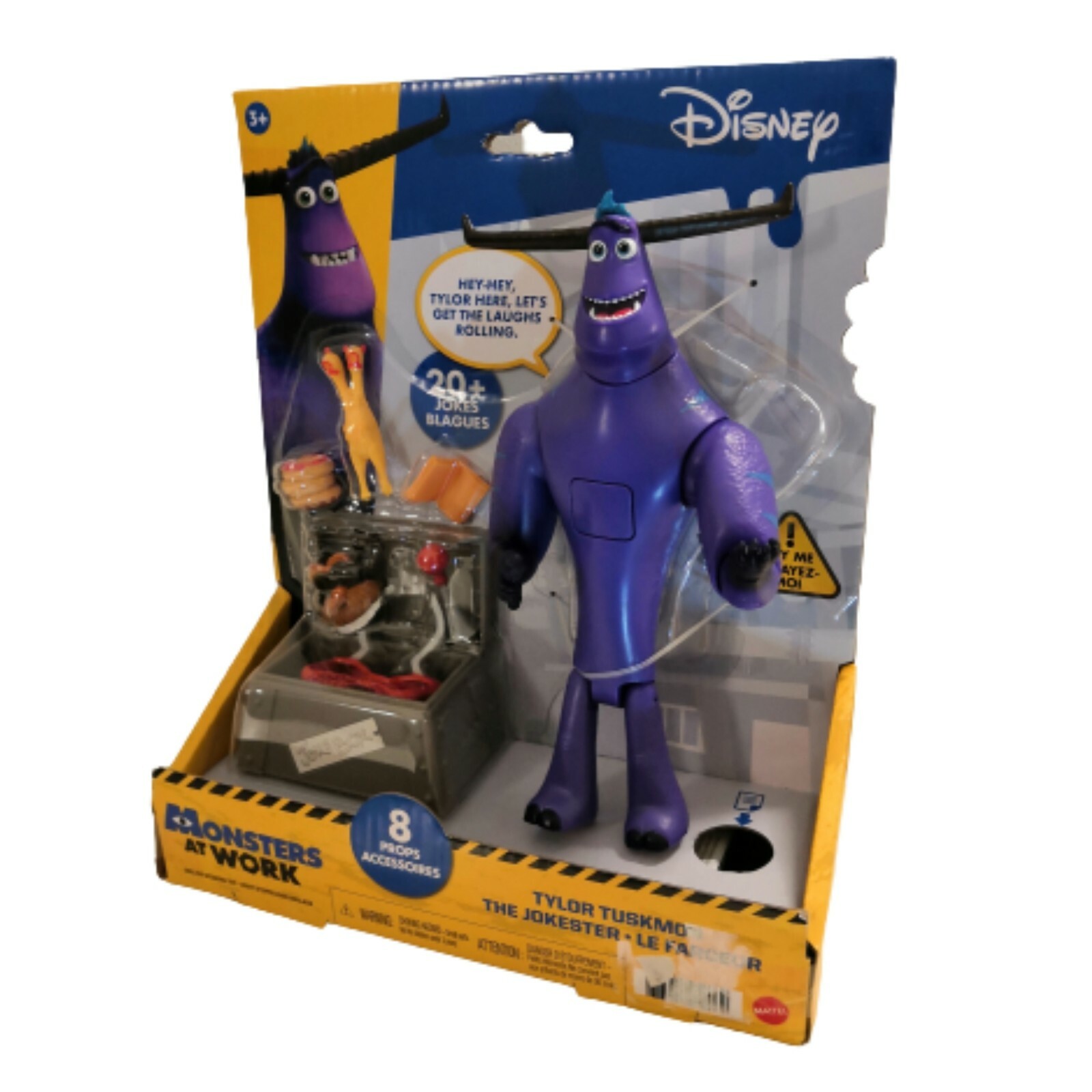 Disney Monsters at Work Tylor Tuskmon The Jokester Feature Figure