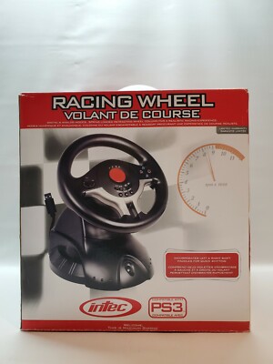 Intec Usb Racing Wheel Compatible With PS3