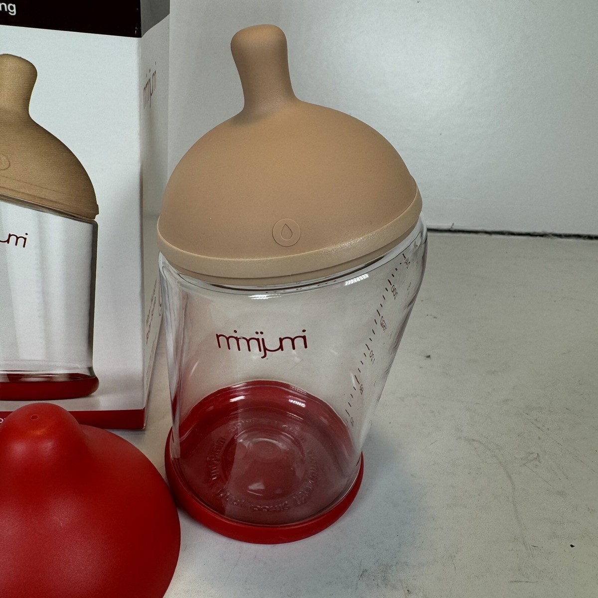 Mimijumi Not So Hungry Breastfeeding Baby Bottle Mimijumi Not So