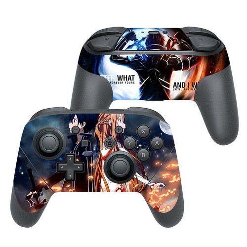 For Nintendo Switch Pro Decal Skin Sticker Cover Film Controller Protective - Afbeelding 78 van 94